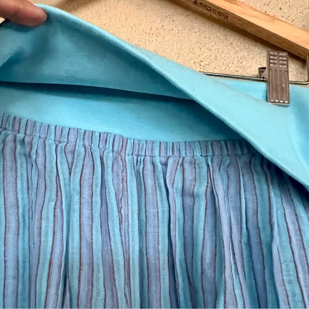 NWOT Ride With Me Striped Trousers with pouch included - Picture 10 of 12